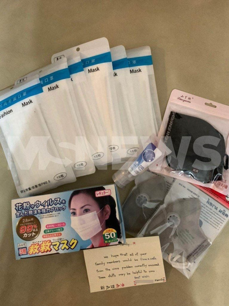 Thai Family Sends Covid19 Care Package To S'pore Friends