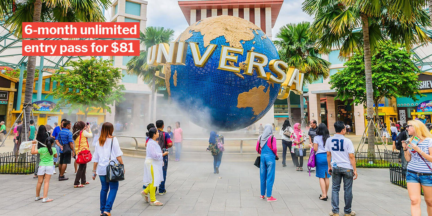 Universal Studios S'pore Has Free 6-Month Unlimited Entry If You Buy 1-Day  Ticket By 12 Apr
