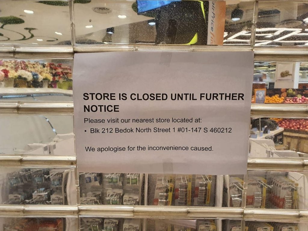 Bedok Mall NTUC FairPrice Outlet Closed For 3 Days After Staff Tests ...