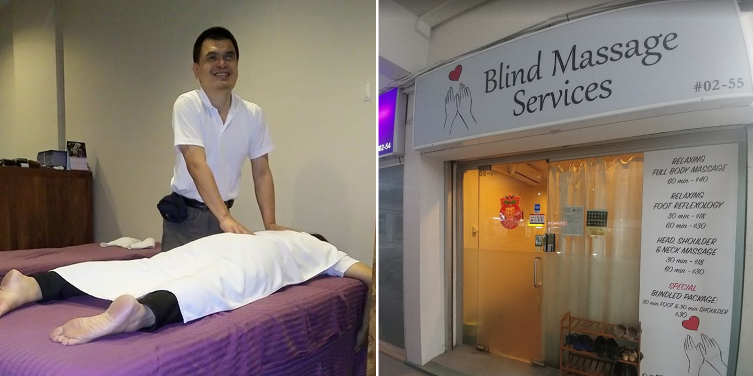 Blind Massage Services Affected By Closures Parlour Seeks Goodwill