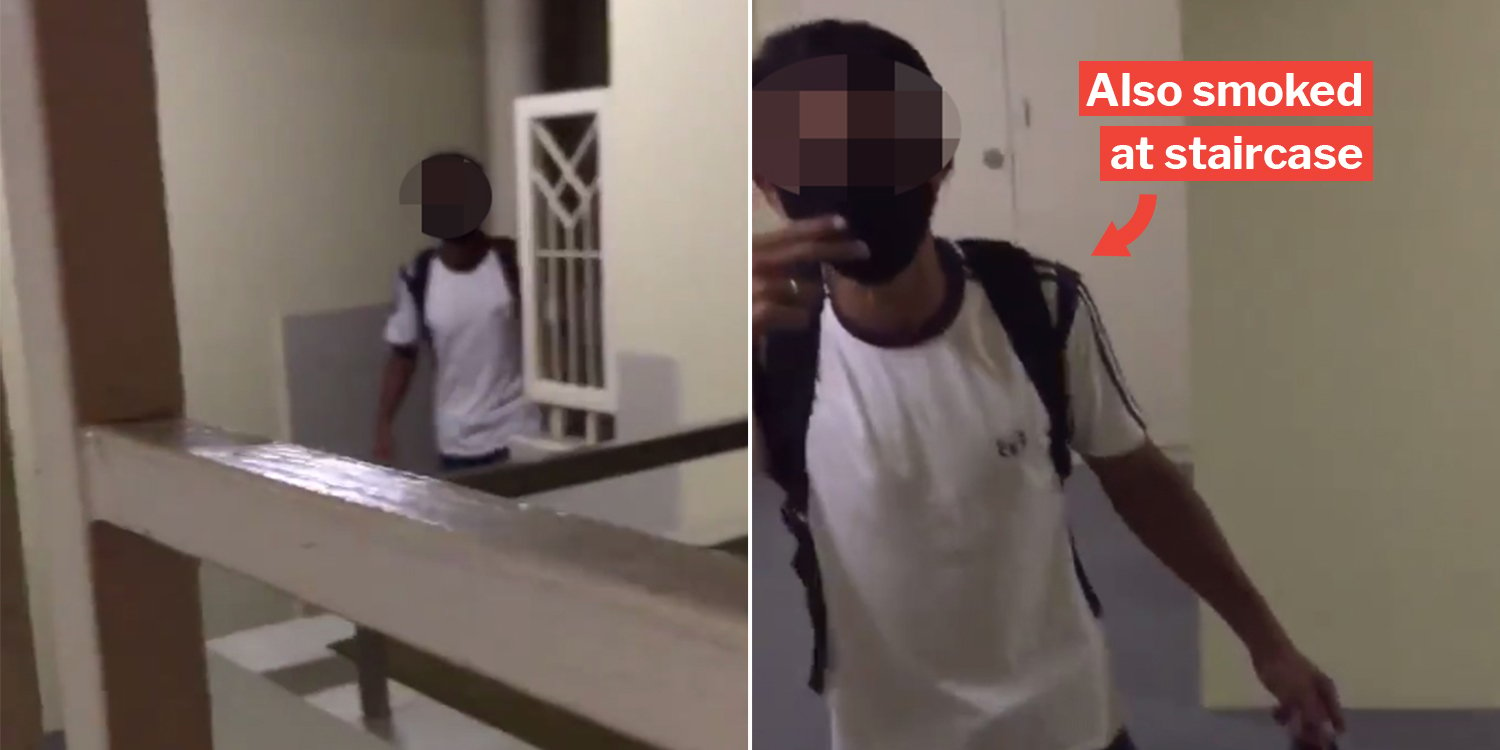 Man Allegedly Caught Peeing Along HDB Corridor Claims It Was An
