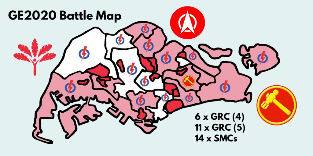 GE2020 Nomination Day: All Party Candidates & Battle Maps Confirmed On ...