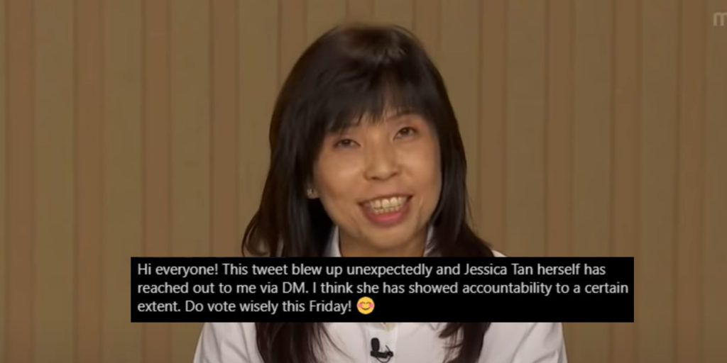 PAP's Jessica Tan Apologises After Asking East Coast Resident To Take ...