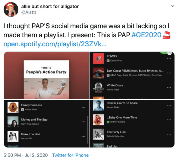 PAP Spotify Playlist