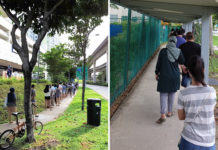 Polling day queues