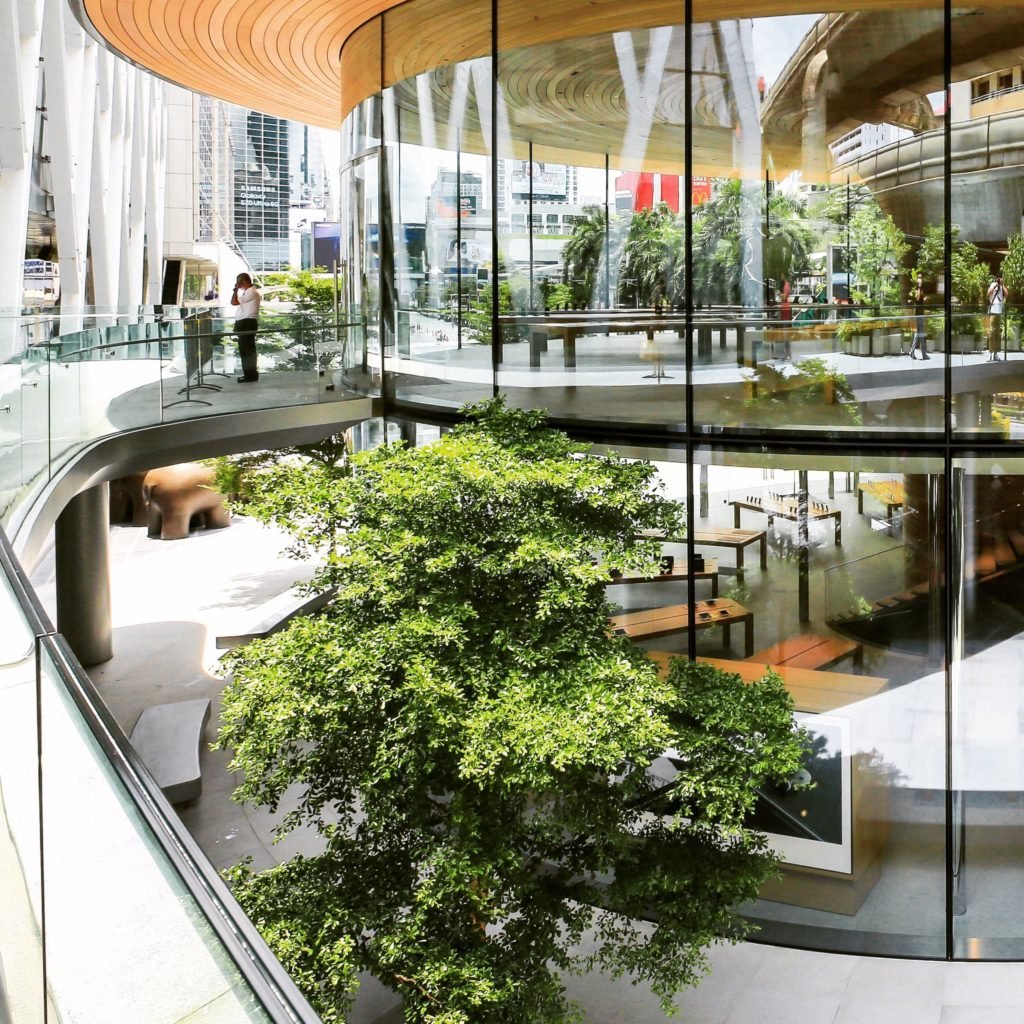 Bangkok's New Apple Store Is A Grand 2-Storey Glasshouse With A Roof ...