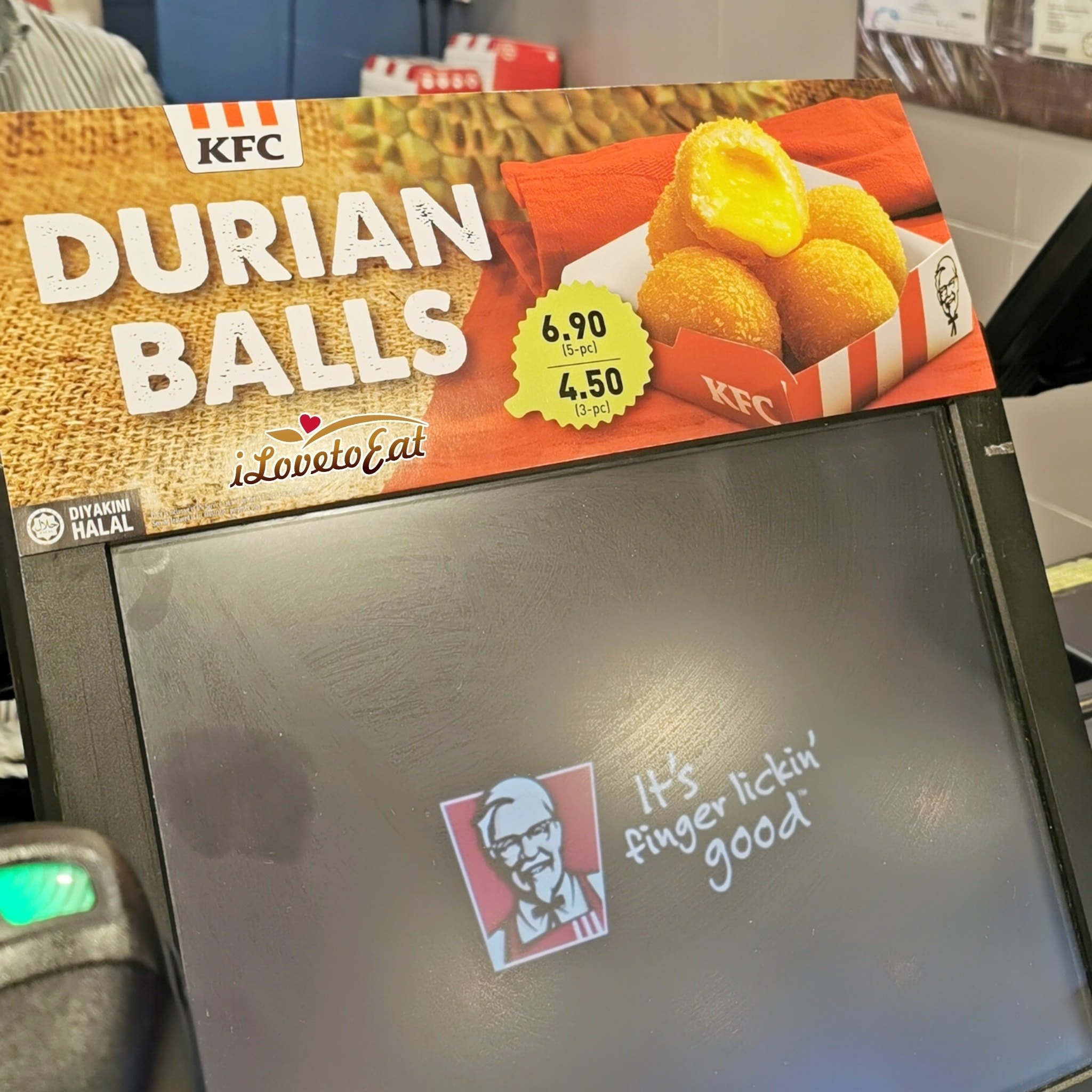 fried durian balls