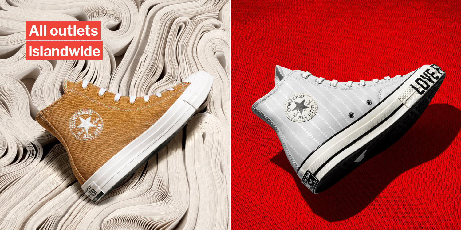 Converse S'pore Has 1-For-1 Deals On Sneakers \u0026 Apparel Till 10 Aug