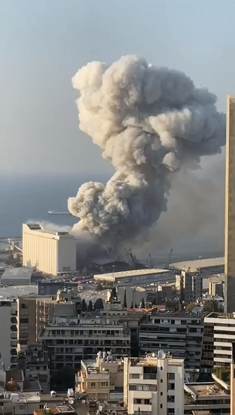 Beirut Explosion Kills 78, Buildings 10km Away Damaged By Shockwaves
