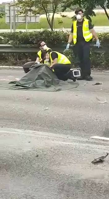 tampines expressway accident