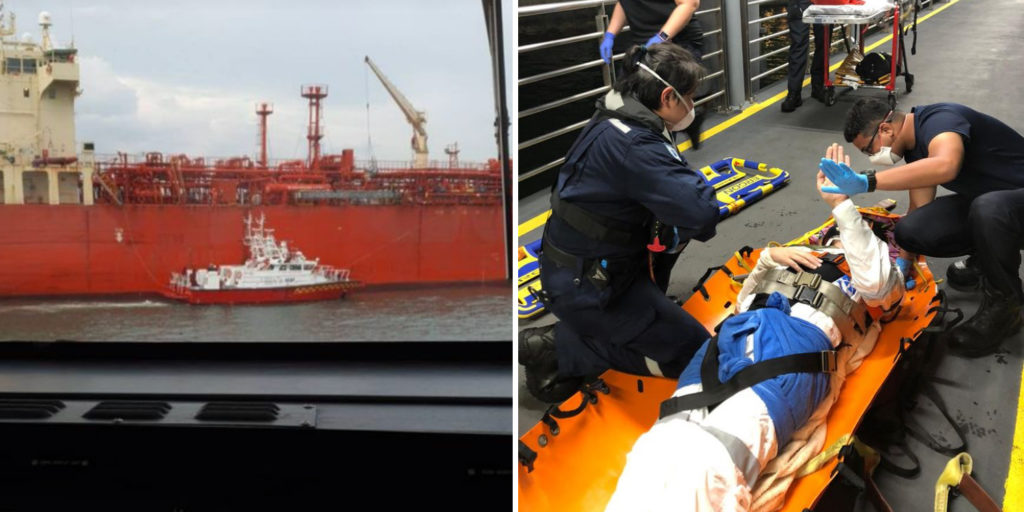 Man Fell On Offshore Ship