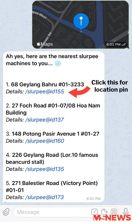 slurpee bot location ID