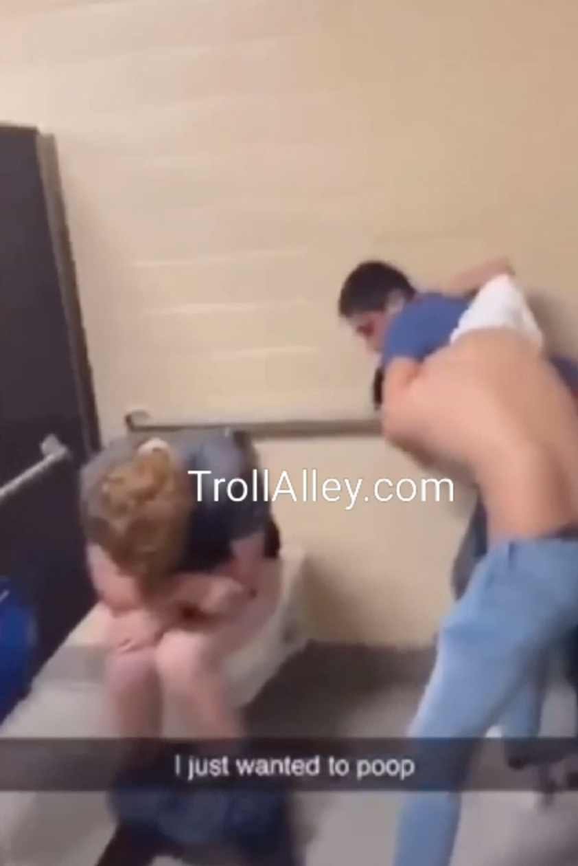 Teen Boy Pooping