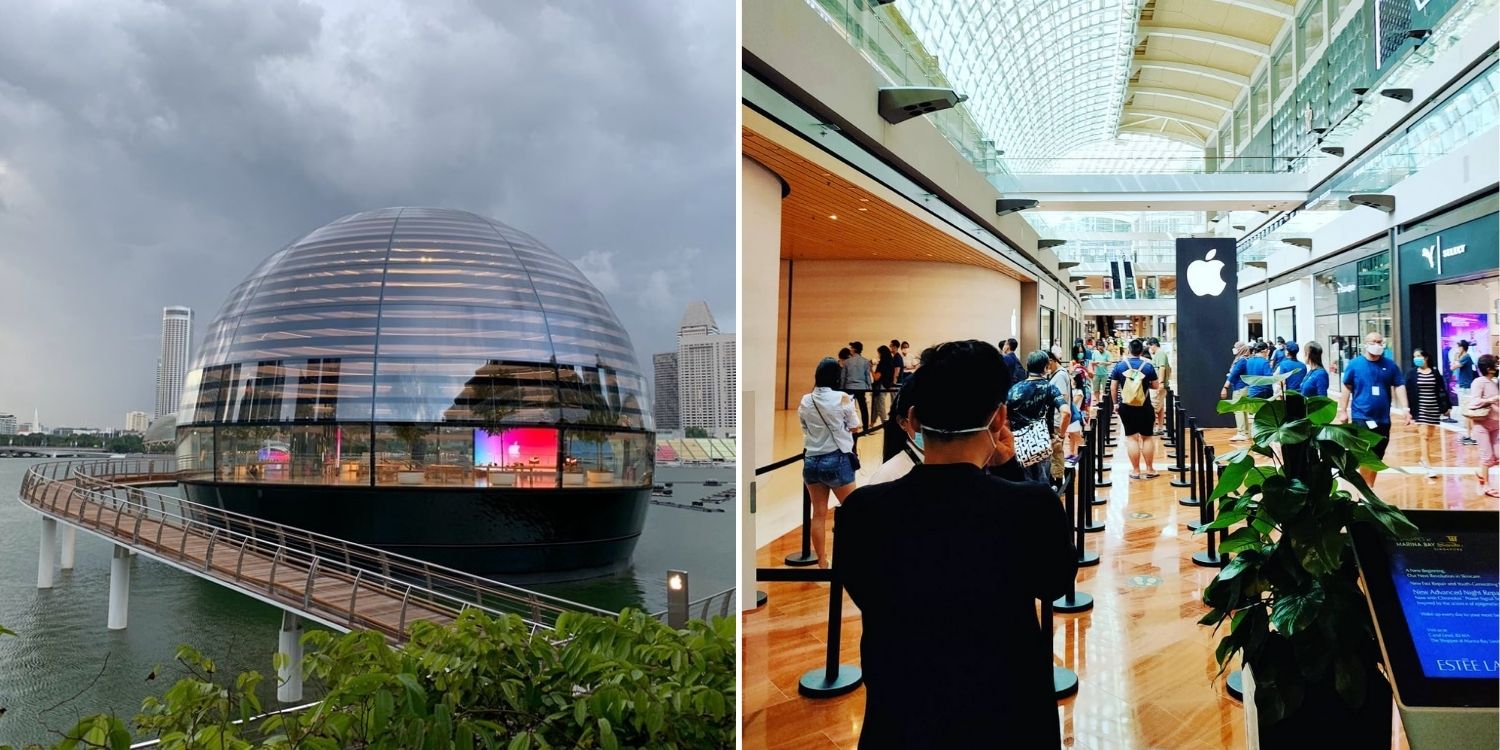 THE NEW FLOATING APPLE STORE IN SINGAPORE - Unique Destination