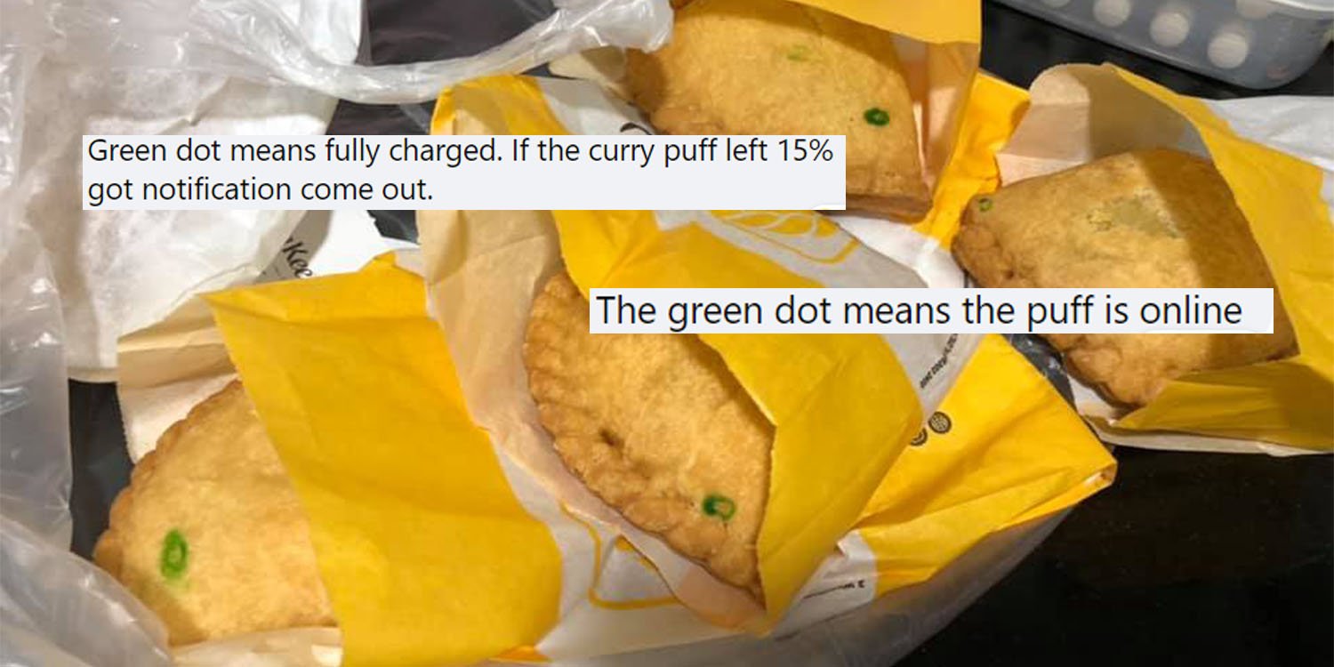 Netizen Isn T Sure Of What Green Dots On Ock Puffs Are The Internet Gives Wrong Answers Only