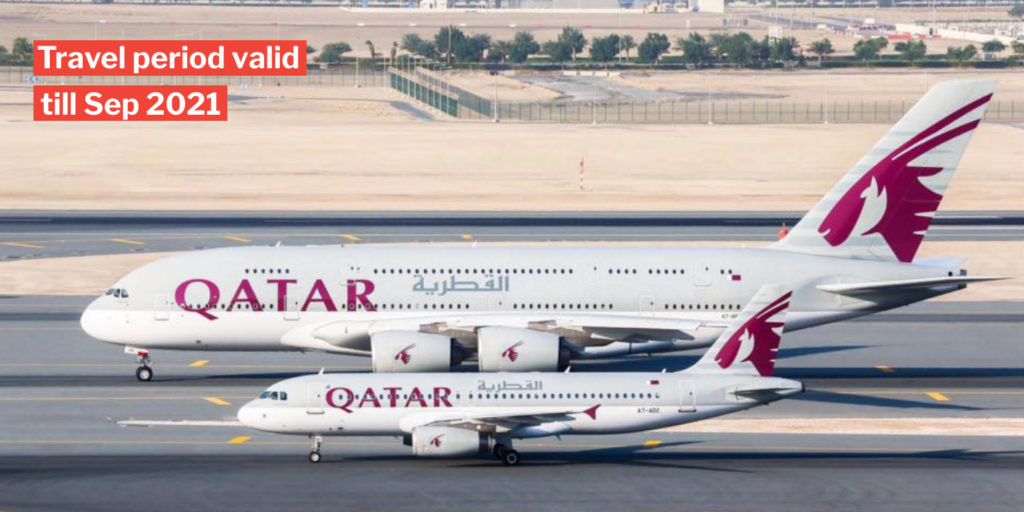 round trip ticket to qatar