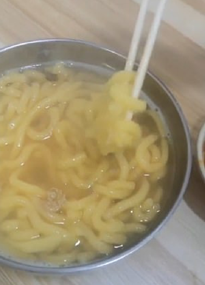 spoiled homemade noodles