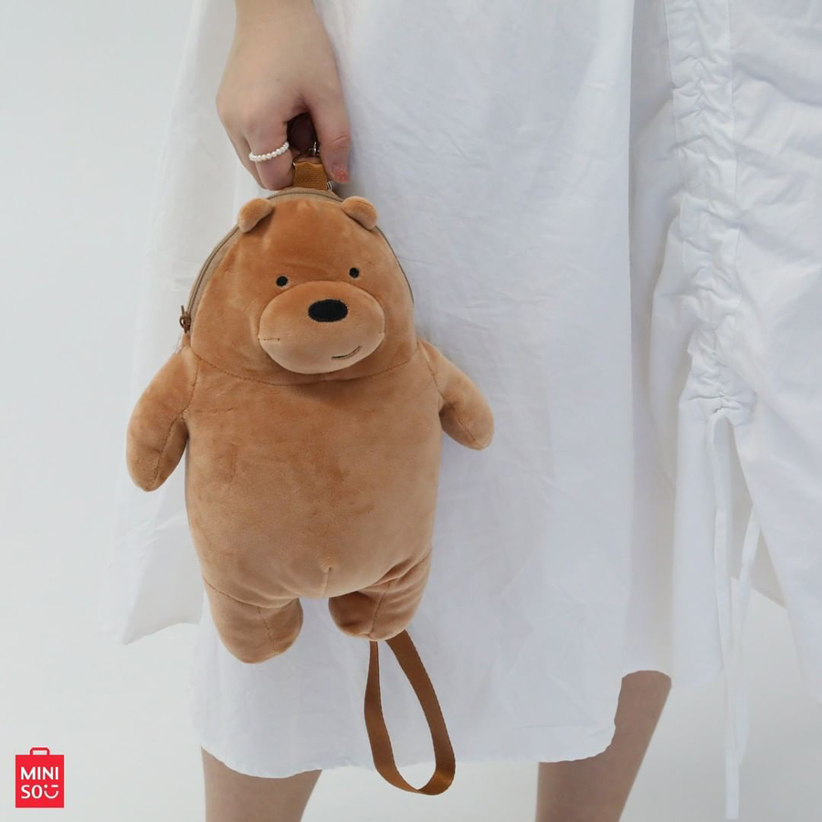 MINISO Indonesia on X: Grizzly, Panda, and Ice Bear want you to stop using  plastic bags and bring your own bag for shopping. Not only it's  eco-friendly, it also looks cute! Price