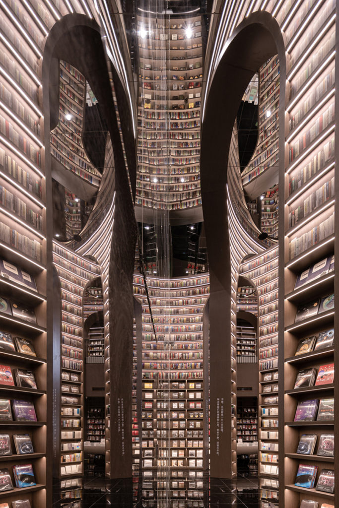 Sichuan Zhongshuge Store Has Mirror Ceilings & Glowing Towers With ...