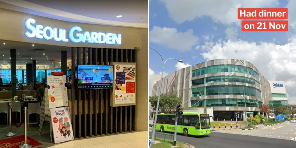 New Covid19 Local Case Had Dinner At Tampines Mall With 12 Family