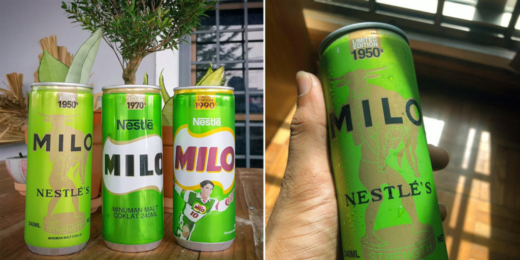 These Vintage Milo Cans In S'pore Hark Back To School Days When We Got