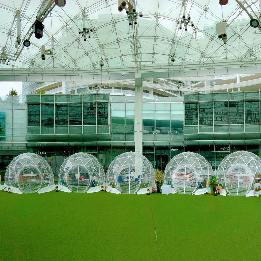 city hall bubble dome 1