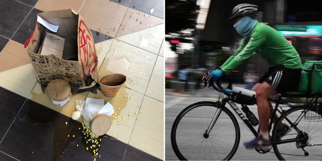 Grab Rider Spills Food But Customer Tips Him Instead, He Feels Thankful ...