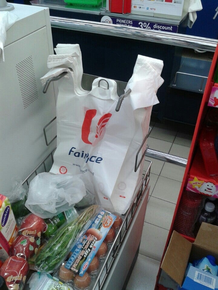 NTUC FairPrice To Continue Charging For Plastic Bags, Take Note When