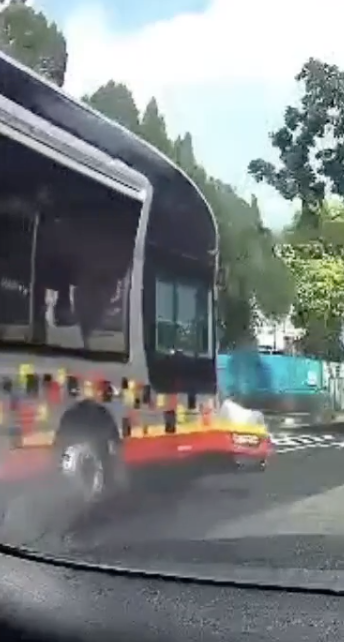Bus bumper