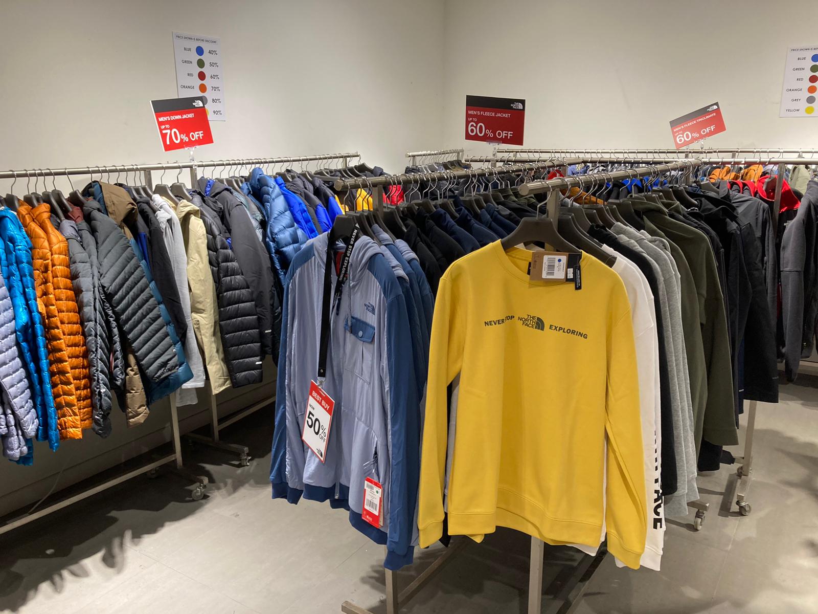 north face seconds outlet