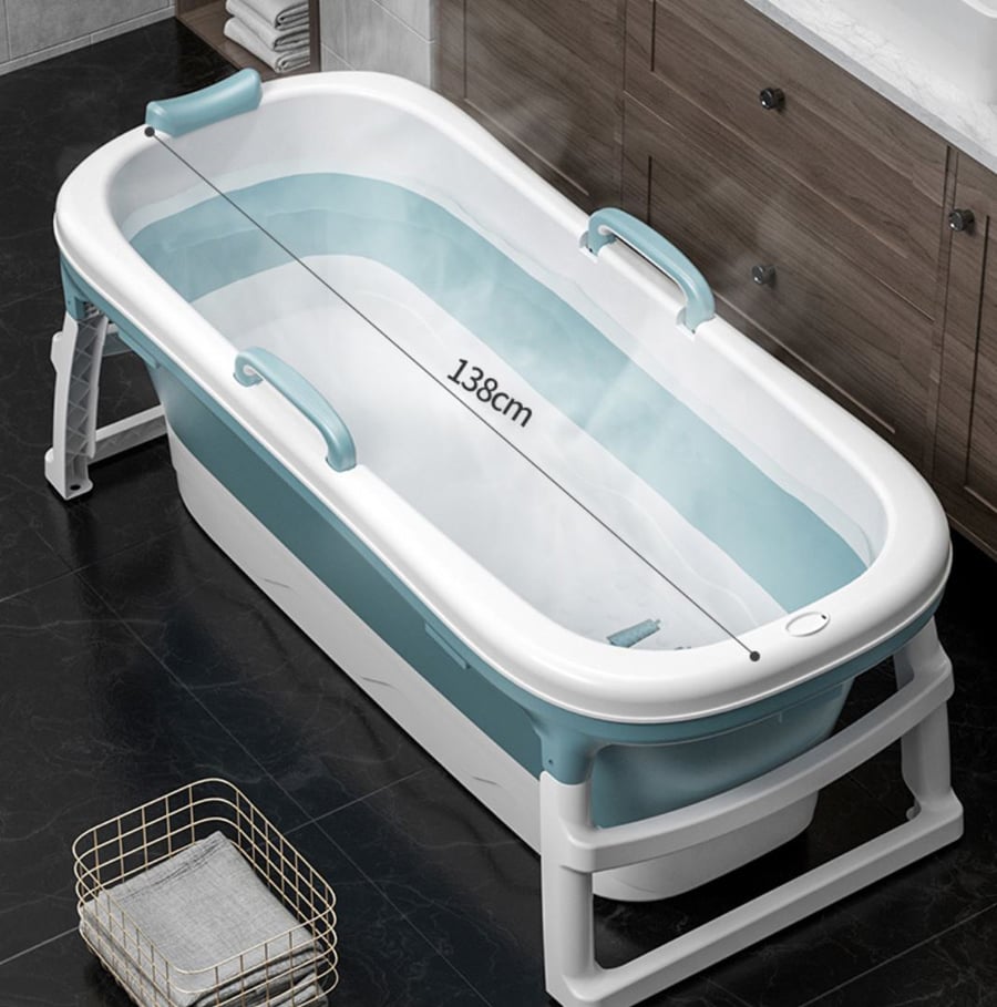 This Portable Bathtub Lets You Fulfill Your Hot Tub Dreams Despite HDB