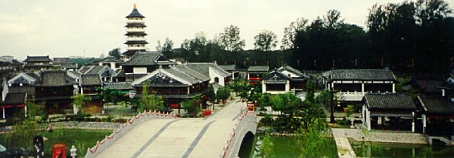 Tang dynasty village