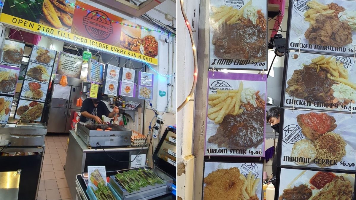 Woodlands Western Food Stall Opens Till 4am Satisfy Your Late Night Burger Cravings There