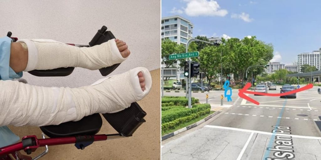Elderly Woman Allegedly Hit By Car While Crossing AMK Road, Family ...