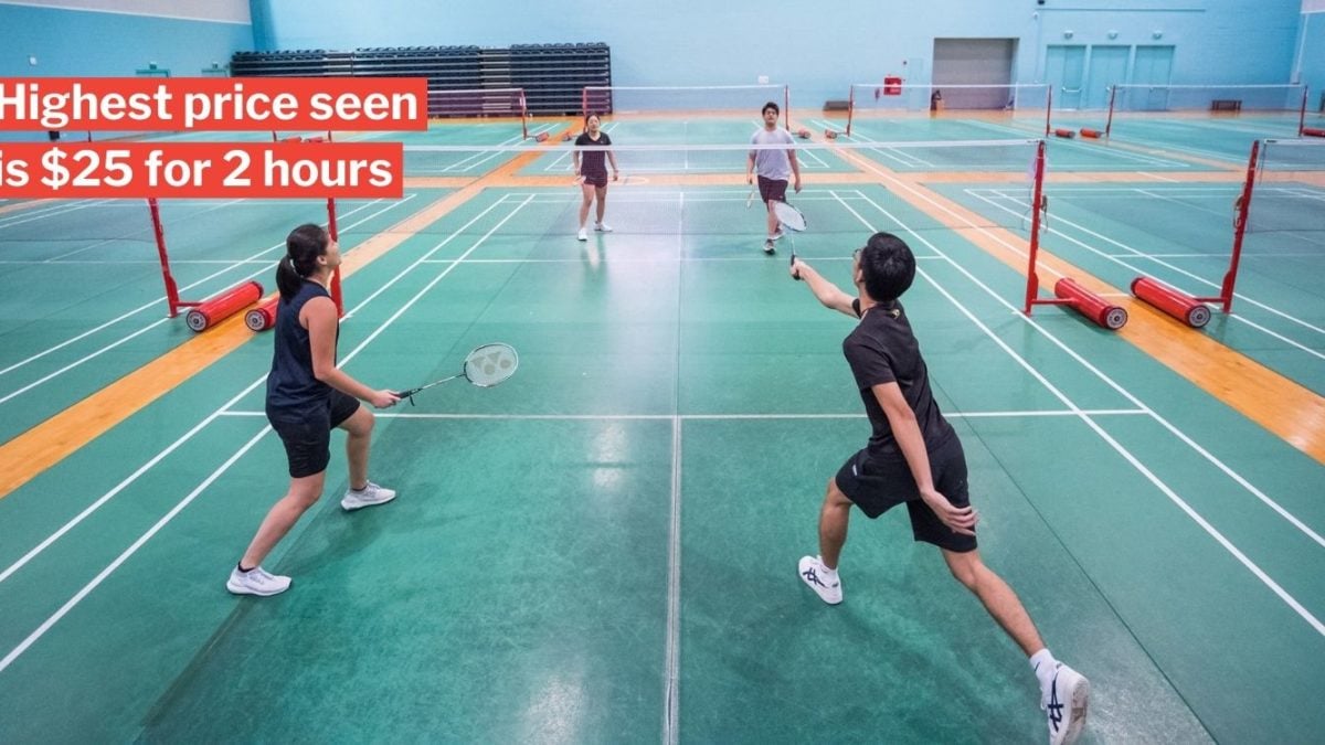 Badminton Courts Are So Tough To Book Theyre Sold Online, Resellers Stay Up Till Midnight To Get Slots
