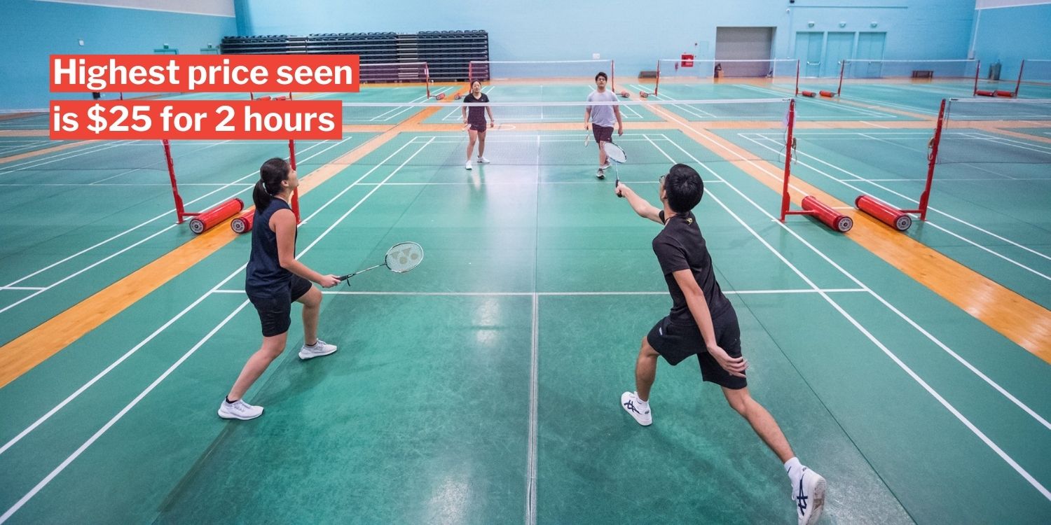 Badminton Courts Are So Tough To Book They #39 re Sold Online Resellers