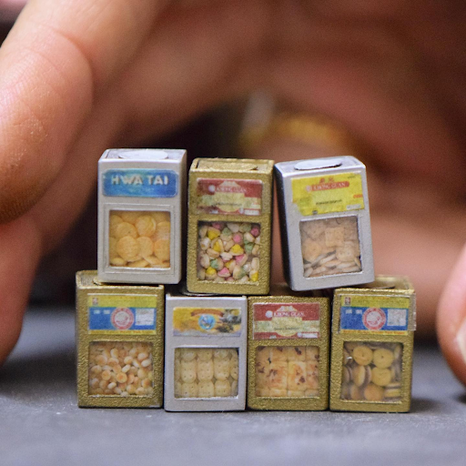 Artist Makes Mini Models Of Classic Snacks & Places, They Remind Us Of  Olden Day S'pore