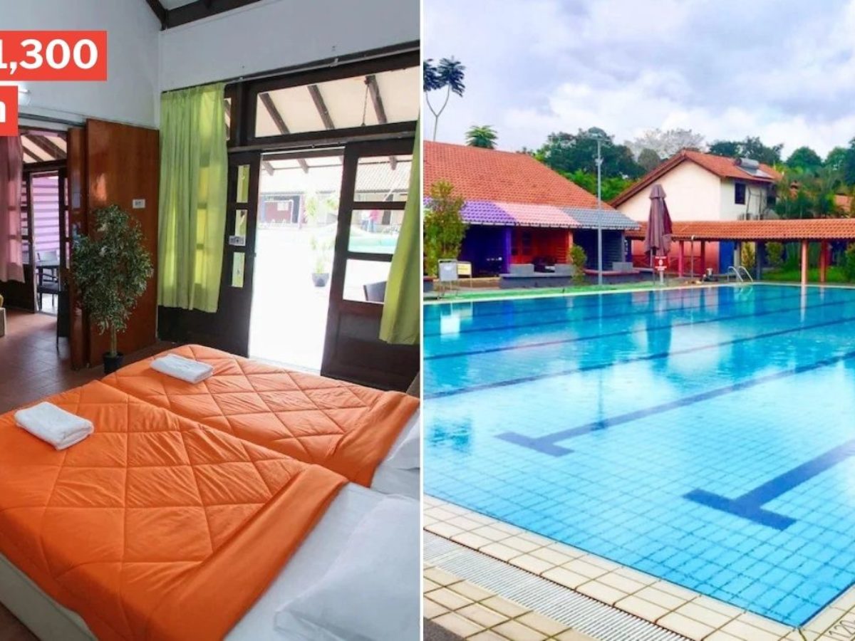 Pasir Ris Resort Now Open For Rental 
