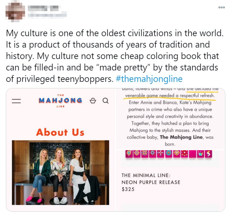 US Mahjong Company Gets Flak For Cultural Appropriation, Later