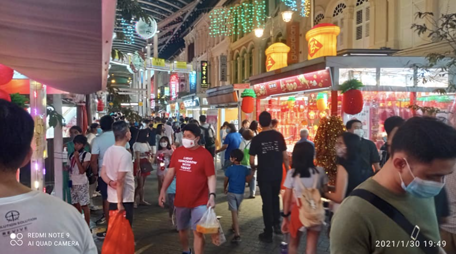 Chinatown crowds