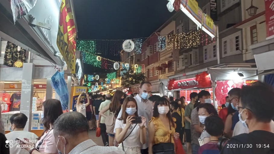 Chinatown crowds