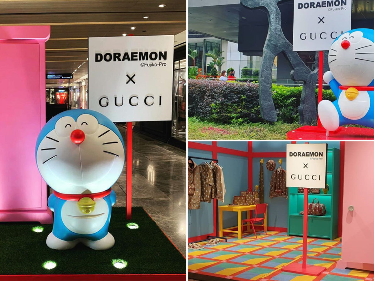 Collaborated Pop-up Store  GUCCI® - Doraemon x GUCCI Collection