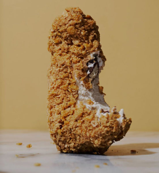 This Realistic Fried Chicken Ice Cream Covered With Corn Flakes Will Fool Even Die Hard Drumlet