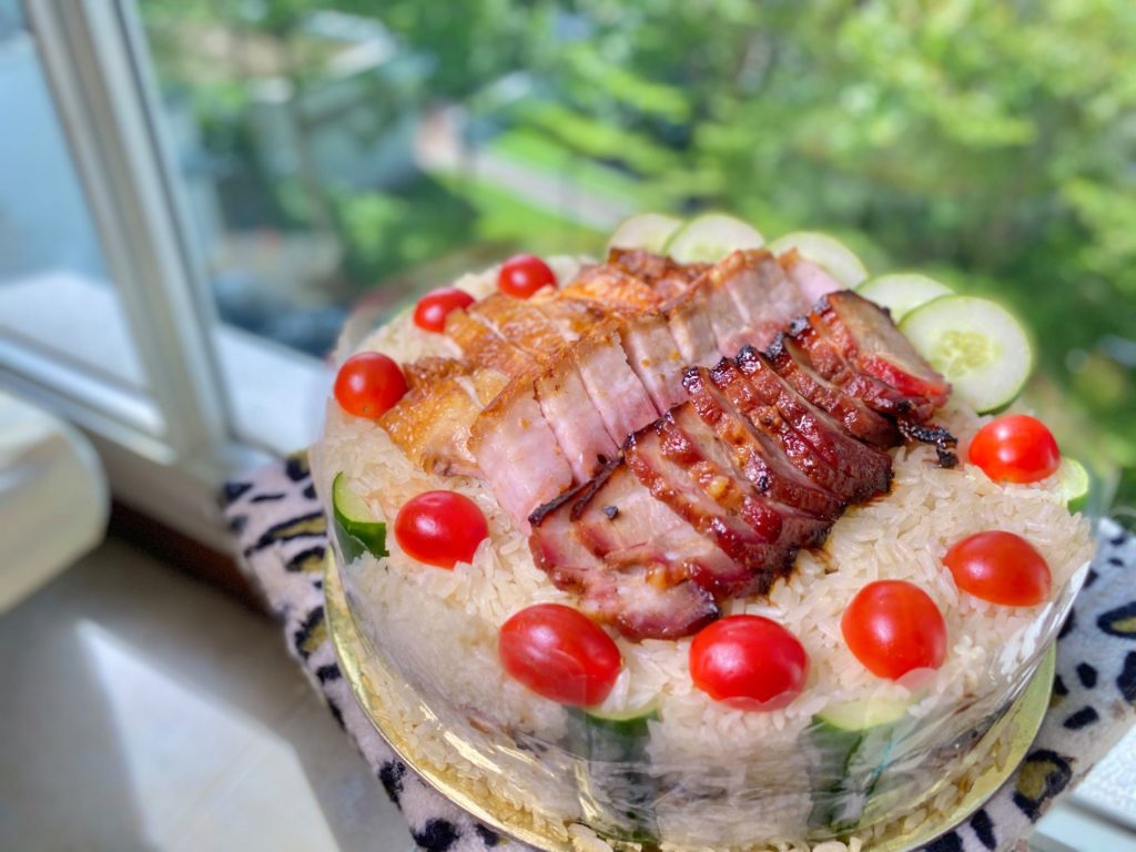 This Chicken Rice Cake Is Perfect For Celebrating Birthdays Of Local ...