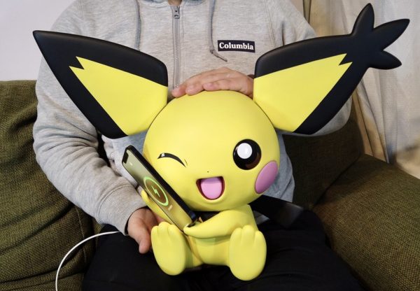 Pichu Figurine Charges Your Phone With Its Cheek, Lets Chu Put Pokémon ...