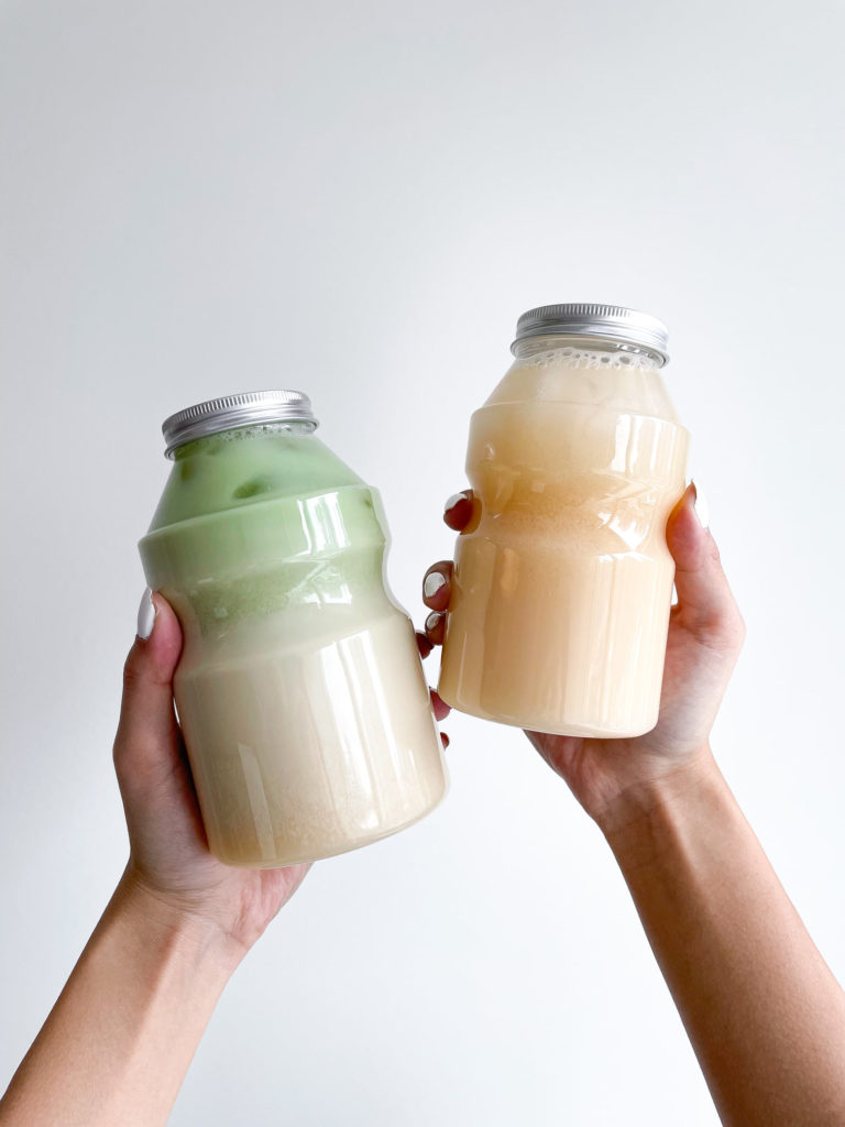 Jumbo Yakult With Milk Tea & Matcha Is The Ultimate Asian Drink, Easy