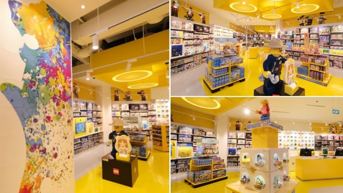 Largest S pore LEGO Store Opens At Suntec City With Giant Merlion