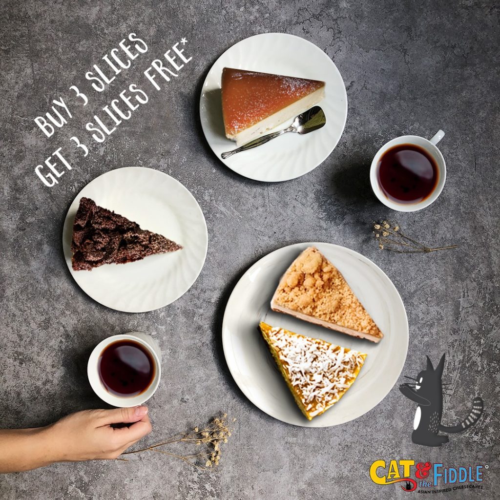 Cat & The Fiddle Has Buy 3 Get 3 Free Cake Offer At Centrepoint Outlet
