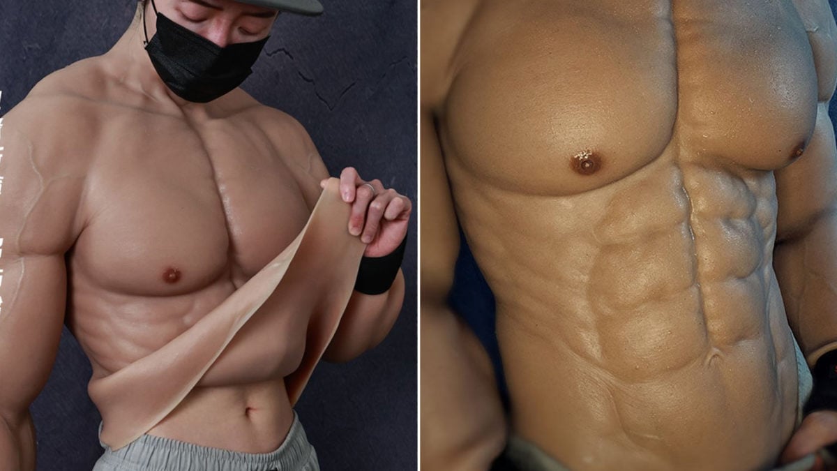 This Realistic Muscle Suit Lets You Show Off Your Guns So Nobody Will Ask  If You Even Lift
