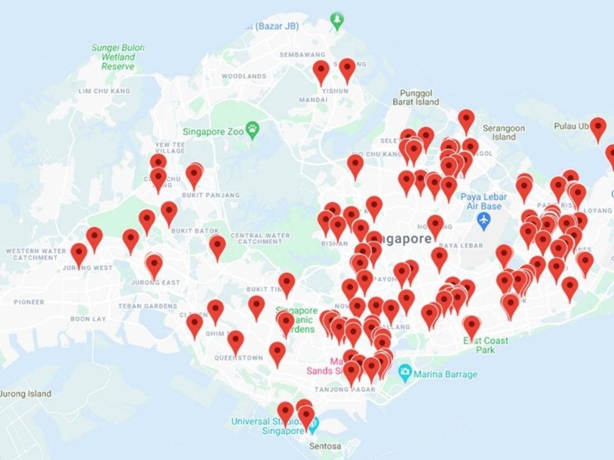 S Porean Creates Online Map So We Can Easily Track All Places Visited By Covid 19 Cases